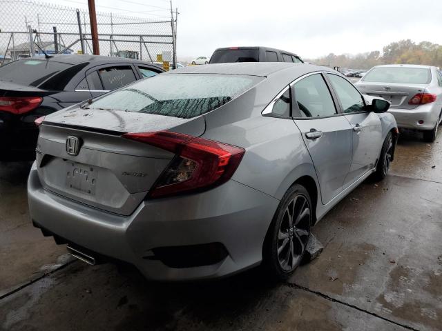 2HGFC2F8XLH550625 - 2020 HONDA CIVIC SPOR 银色 照片 4