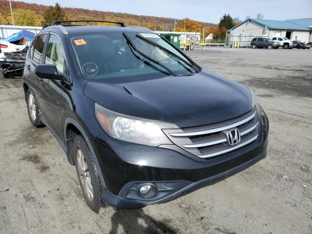 2HKRM4H72DH671411 - 2013 HONDA CR-V EXL BLACK photo 1