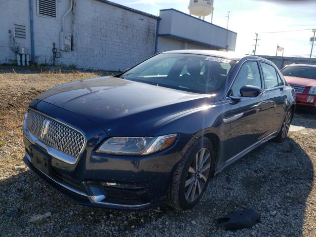 1LN6L9VK6H5606882 - 2017 LINCOLN CONTINENTA BLUE photo 2