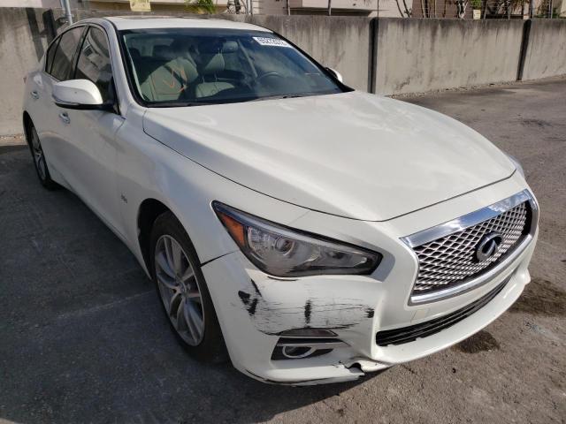 JN1EV7AP6HM738162 - 2017 INFINITI Q50 PREMIU WHITE photo 1