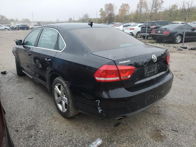 1VWBH7A37DC092681 - 2013 VOLKSWAGEN PASSAT SE 黑色 照片 3