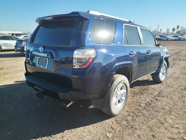 JTEBU5JR0J5591891 - 2018 TOYOTA 4RUNNER SR BLUE photo 4