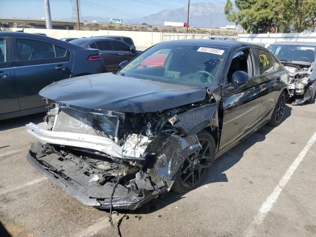 2HGFE2F56NH583303 - 2022 HONDA CIVIC SPOR 黑色 照片 2