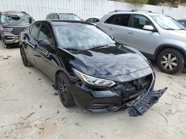 3N1AB8CV6MY214655 - 2021 NISSAN SENTRA SV BLACK photo 9