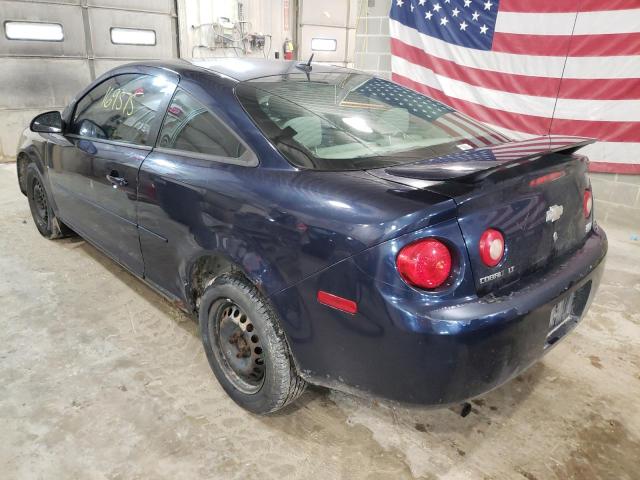 1G1AD1F56A7154537 - 2010 CHEVROLET COBALT 1LT BLUE photo 3