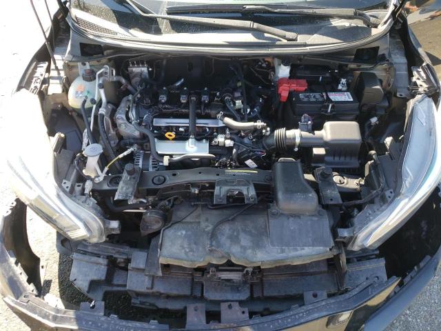 3N1CN8EVXML866155 - 2021 NISSAN VERSA SV BLACK photo 7