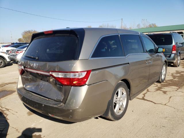 5FNRL5H90BB077941 - 2011 HONDA ODYSSEY TO TAN photo 4