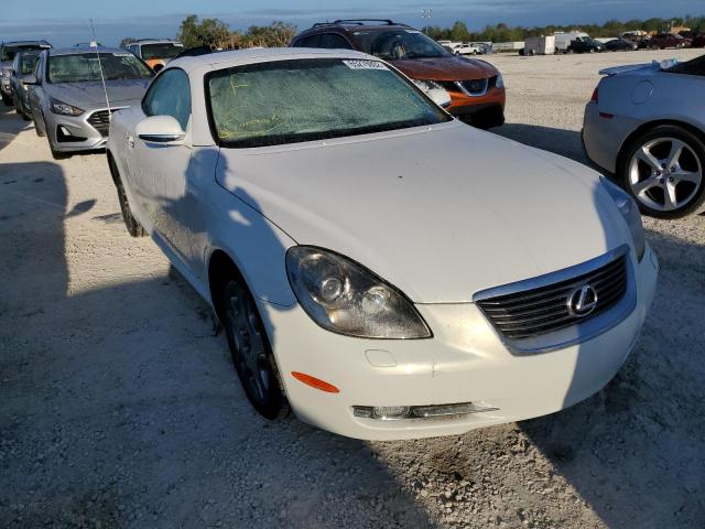 JTHFN48YX69002189 - 2006 LEXUS SC 430 WHITE photo 1