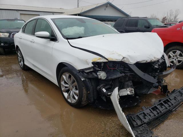 1C3CCCAB5GN120500 - 2016 CHRYSLER 200 WHITE photo 1