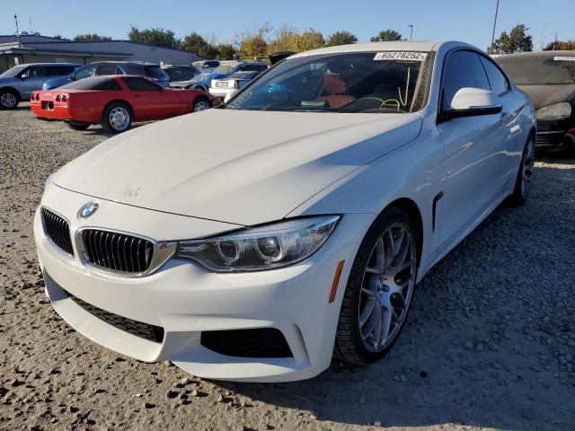 WBA3N7C55FK222171 - 2015 BMW 428 I WHITE photo 2