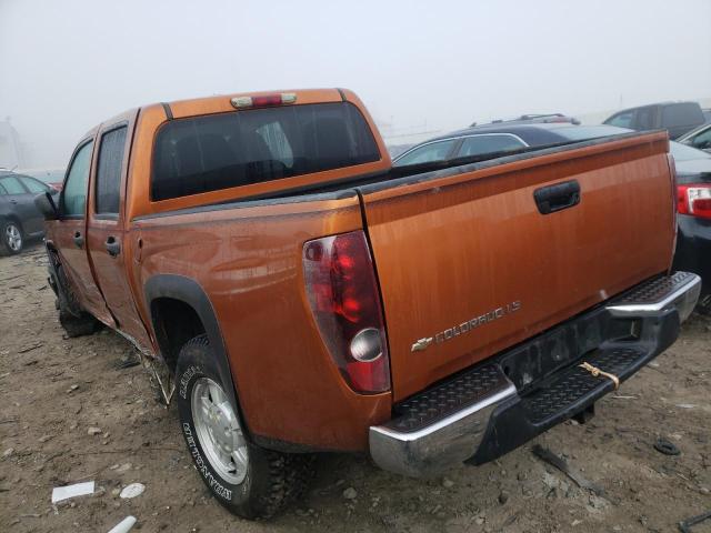 1GCDT136058114636 - 2005 CHEVROLET  COLORADO ORANGE photo 3