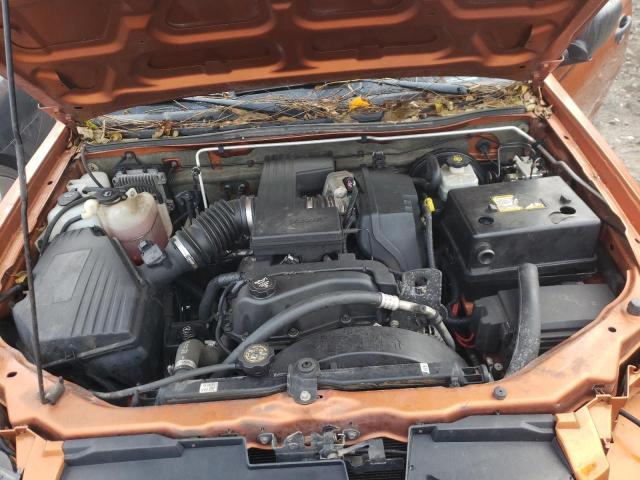 1GCDT136058114636 - 2005 CHEVROLET  COLORADO ORANGE photo 7
