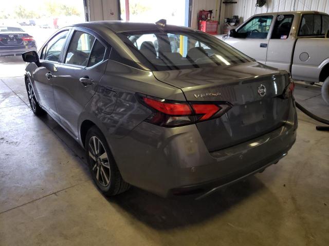 3N1CN8EV0ML827820 - 2021 NISSAN VERSA SV GRAY photo 3