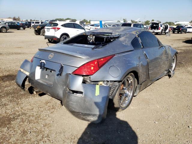 JN1AZ34D44T151245 - 2004 NISSAN 350Z COUPE SILVER photo 4