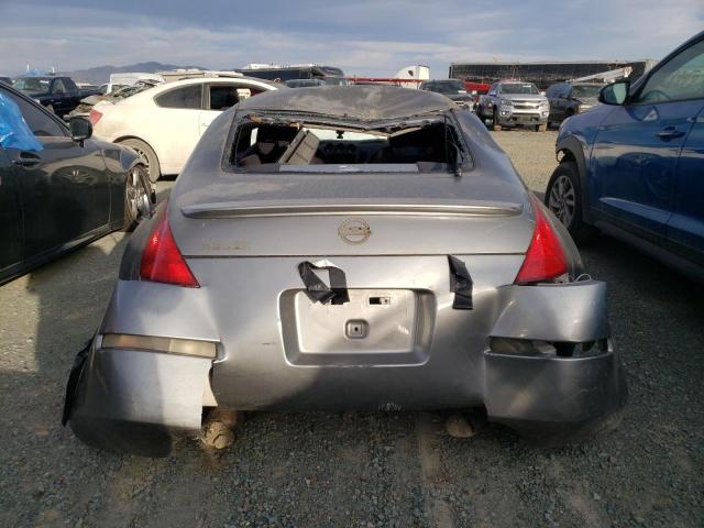 JN1AZ34D44T151245 - 2004 NISSAN 350Z COUPE SILVER photo 6