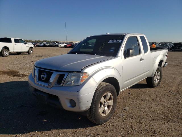 1N6AD0CW6CC436506 - 2012 NISSAN FRONTIER S SILVER photo 2