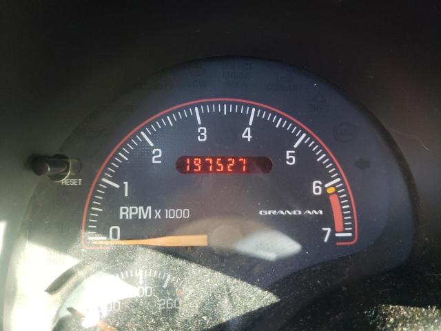 1G2NE52E75M236582 - 2005 PONTIAC GRAND AM S WHITE photo 8