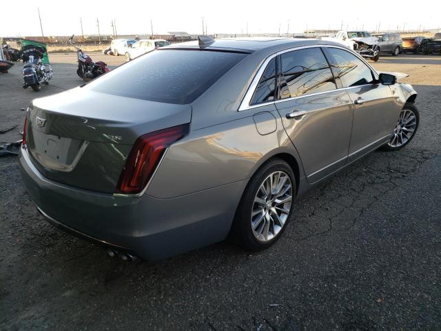 1G6KD5RS0JU111062 - 2018 CADILLAC CT6 LUXURY GRAY photo 4