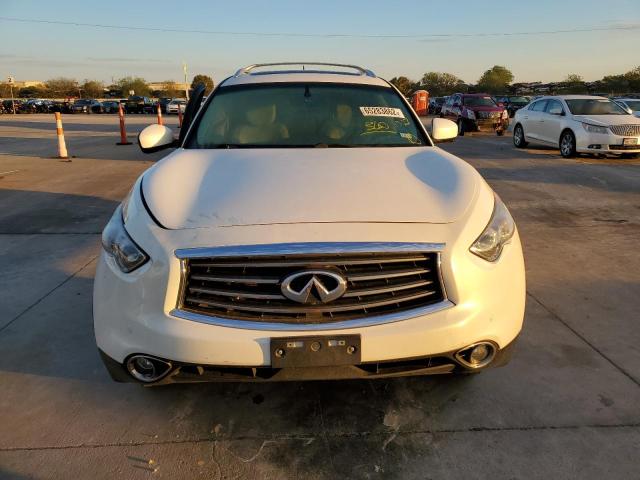 JN8AS1MW8CM156503 - 2012 INFINITI FX35 WHITE photo 5