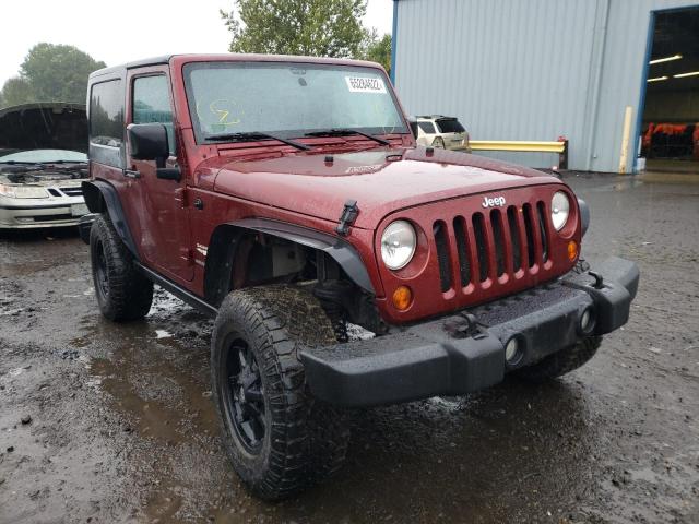 1J4FA54158L506015 - 2008 JEEP WRANGLER S მუქწითელი ფოტო 1