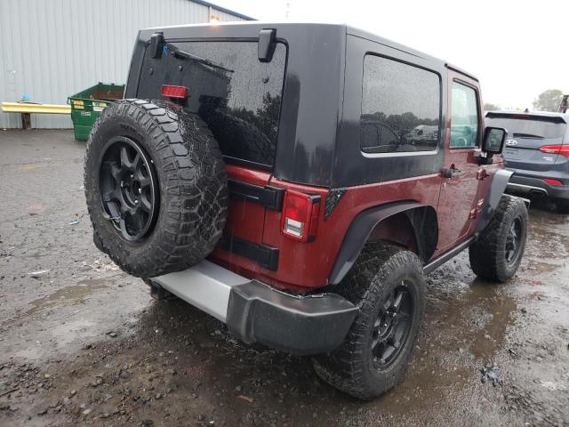1J4FA54158L506015 - 2008 JEEP WRANGLER S მუქწითელი ფოტო 4