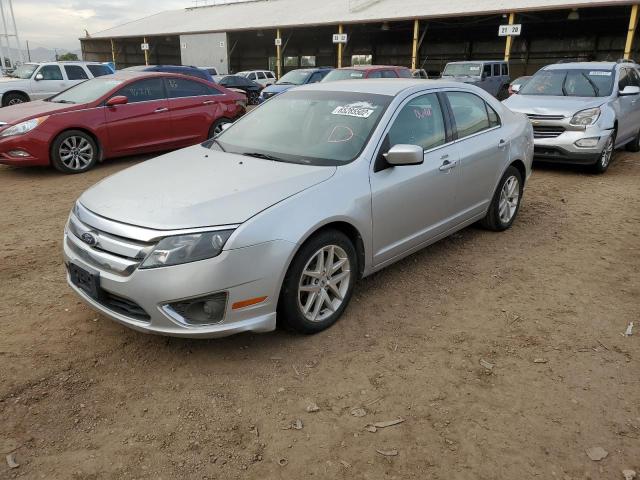 3FAHP0CG2AR404237 - 2010 FORD FUSION SEL SILVER photo 2