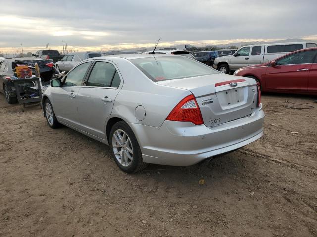 3FAHP0CG2AR404237 - 2010 FORD FUSION SEL SILVER photo 3