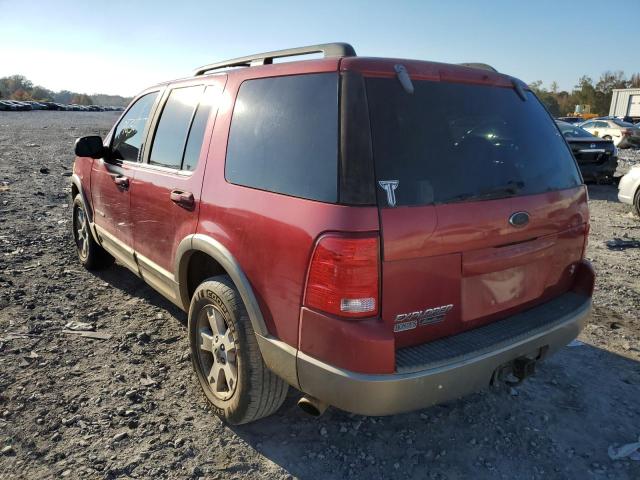 1FMDU64W84ZA79616 - 2004 FORD EXPLORER E RED photo 3