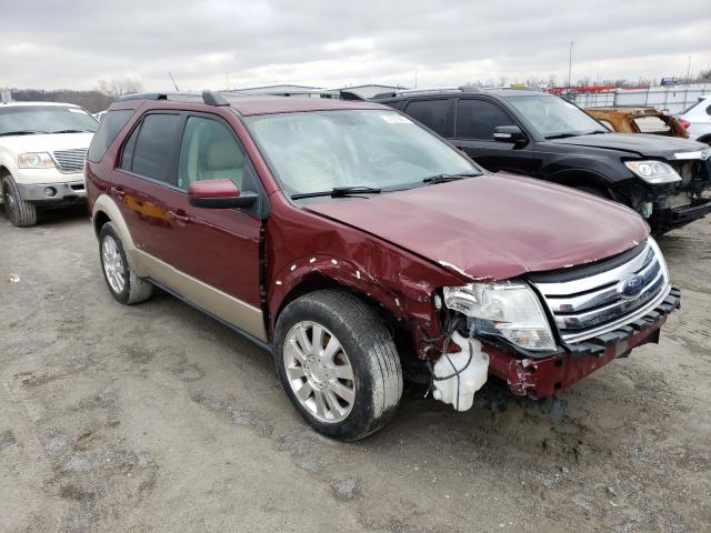 1FMDK07W78GA22534 - 2008 FORD TAURUS X E BURGUNDY photo 1