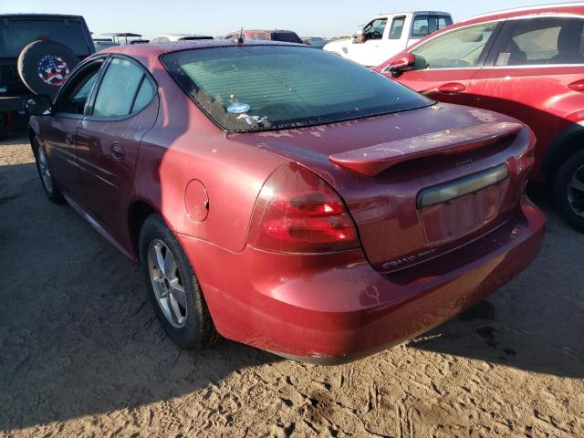 2G2WP582261199823 - 2006 PONTIAC GRAND PRIX ბურგუნდია ფოტო 3