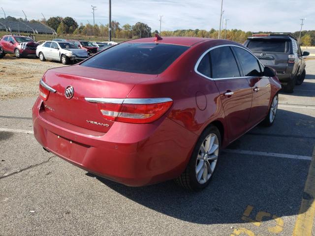 1G4PS5SK9C4166773 - 2012 BUICK VERANO RED photo 4