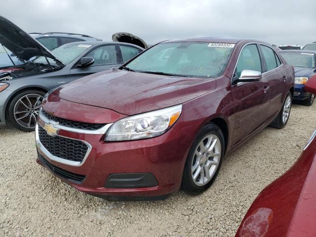 1G11C5SLXFF346278 - 2015 CHEVROLET MALIBU 1LT ბურგუნდია ფოტო 2