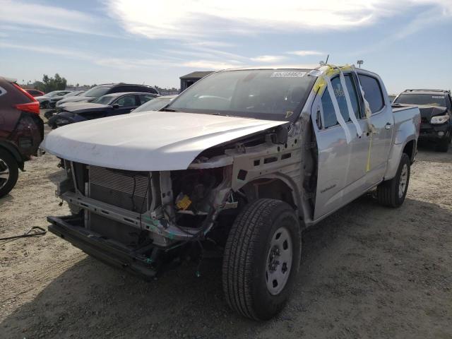 1GCGSCEN4J1201331 - 2018 CHEVROLET COLORADO L SILVER photo 2