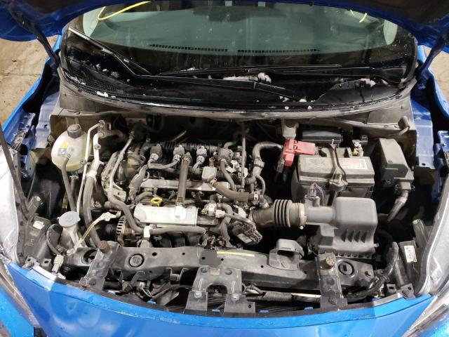 3N1CN8EV8ML876134 - 2021 NISSAN VERSA SV BLUE photo 7