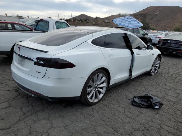 5YJSA1CPXDFP07019 - 2013 TESLA MODEL S Սպիտակ լուսանկար 4