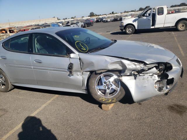 2G2WS522441122049 - 2004 PONTIAC GRAND PRIX ვერცხლისფერი ფოტო 9