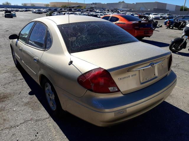 1FAFP55U61A105027 - 2001 FORD TAURUS SES GOLD photo 3