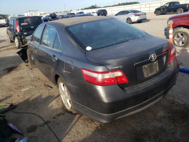 4T1BE46K67U026689 - 2007 TOYOTA CAMRY CE GRAY photo 3