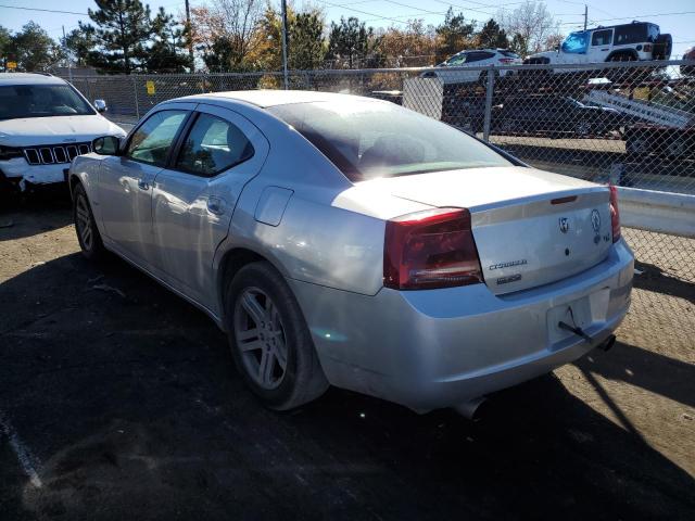 2B3KA53H06H451956 - 2006 DODGE CHARGER R/ SILVER photo 3