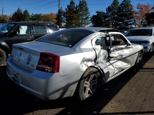 2B3KA53H06H451956 - 2006 DODGE CHARGER R/ SILVER photo 4