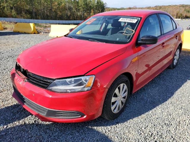 3VW2K7AJ3BM089370 - 2011 VOLKSWAGEN JETTA BASE 红色 照片 2