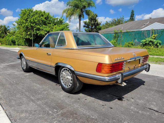 10704412006201 - 1973 MERCEDES-BENZ 450SL GOLD photo 3