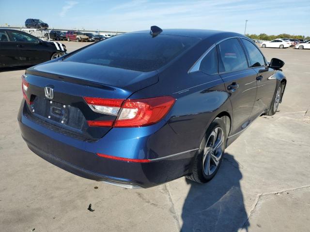 1HGCV1F59LA018875 - 2020 HONDA ACCORD EXL BLUE photo 4