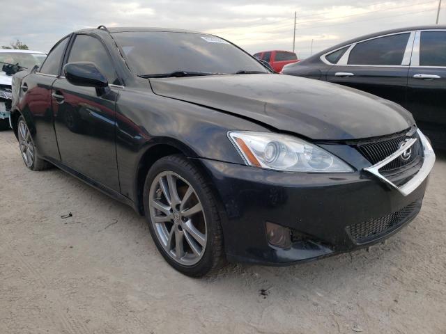 JTHCK262665001479 - 2006 LEXUS IS 250 BLACK photo 1