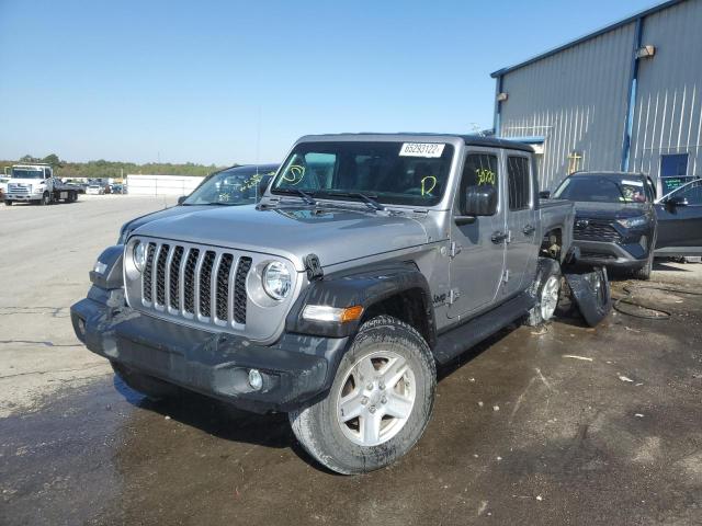 1C6HJTAG9LL136330 - 2020 JEEP GLADIATOR GRAY photo 2