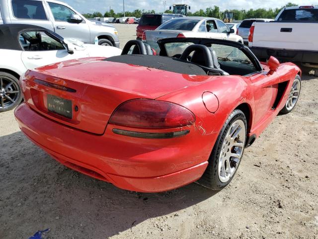 1B3JZ65Z24V101748 - 2004 DODGE VIPER SRT- RED photo 4