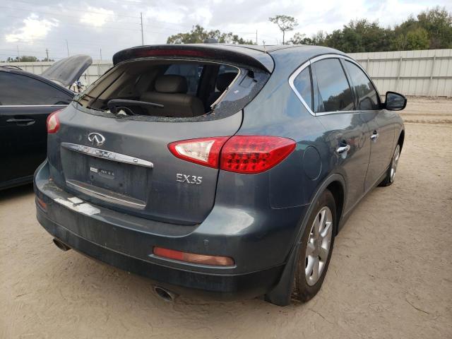 JNKAJ09F78M357011 - 2008 INFINITI EX35 BASE GREEN photo 4