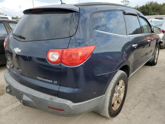 1GNLVFED0AS104580 - 2010 CHEVROLET TRAVERSE L BLUE photo 4