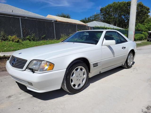 WDBFA67E1SF113336 - 1995 MERCEDES-BENZ SL 500 WHITE photo 2