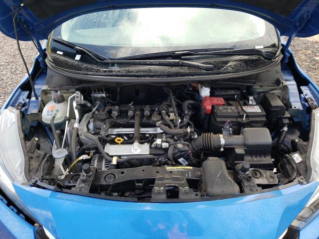 3N1CN8EV3ML890491 - 2021 NISSAN VERSA SV BLUE photo 7